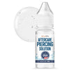 Piercing Aftercare Spray - Saline Cleaning Solution Nose Belly Ear Piercing Cleaner - Wound Wash Keloid Treatment Piercing Bump Removal - Sea Salt Aloe Rosemary - Drops 0.33 Fl Oz (10ml)