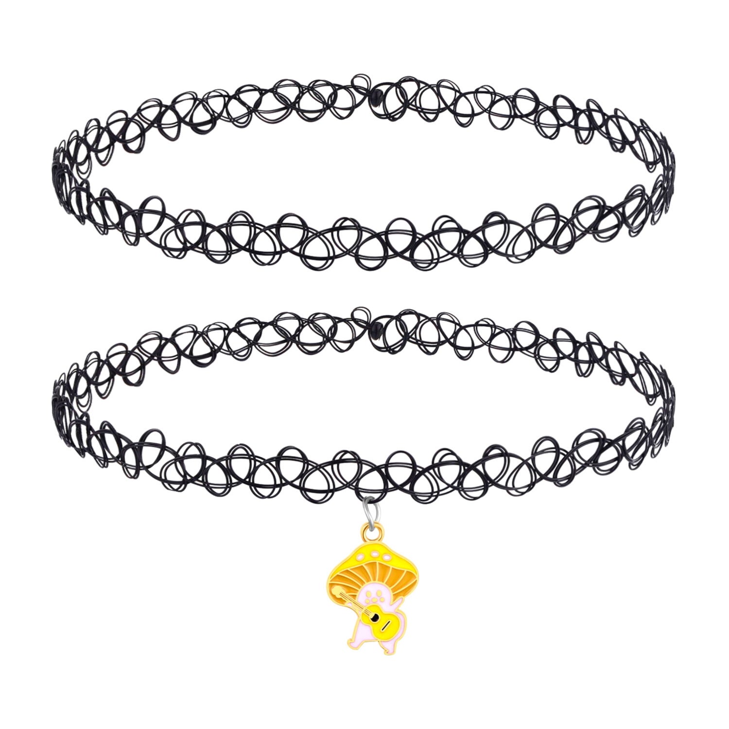 Top Trenz Tattoo Choker Necklace (Assorted) – Olly-Olly