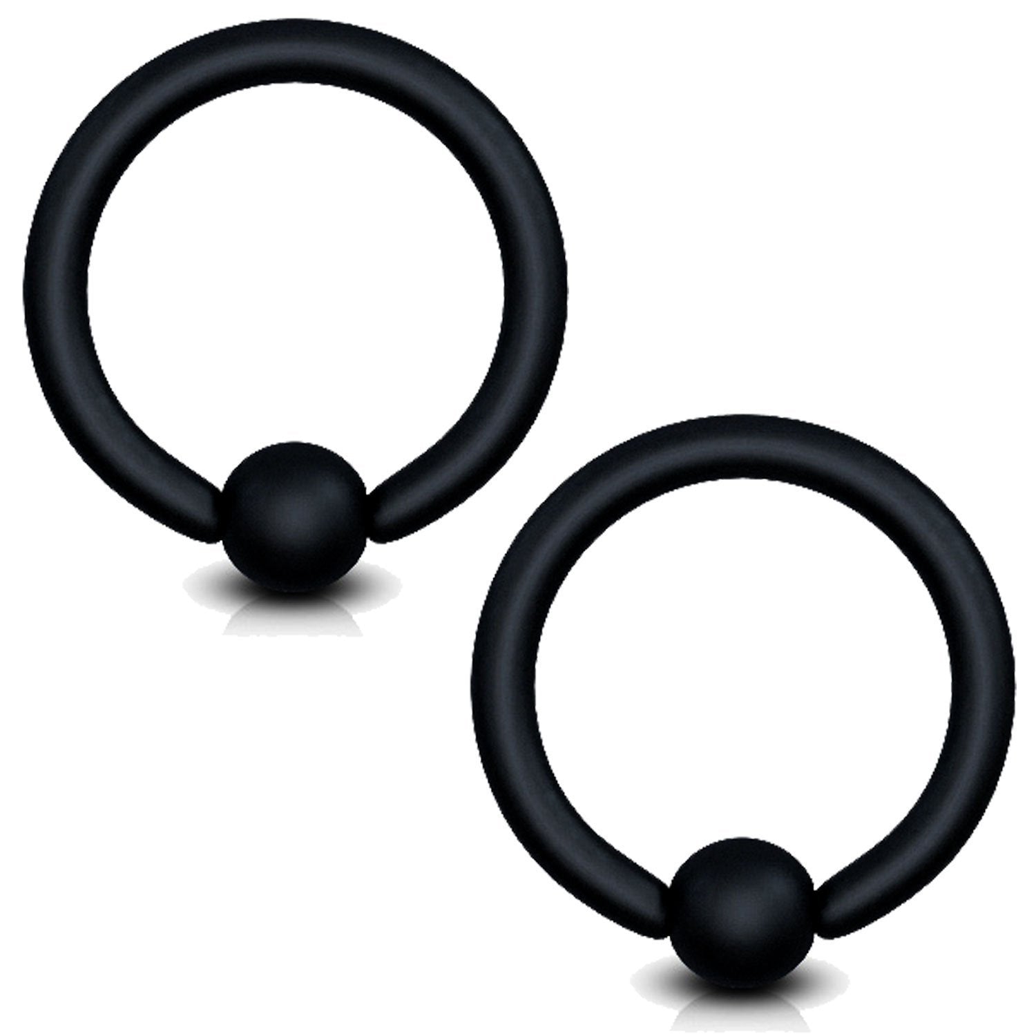 Matte black sales septum ring