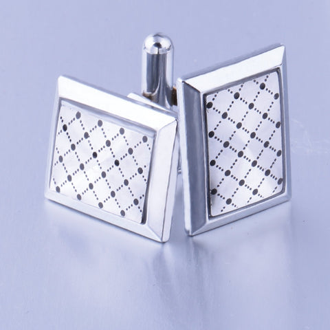THE TWO Cufflinks - sterling silver (a pair)